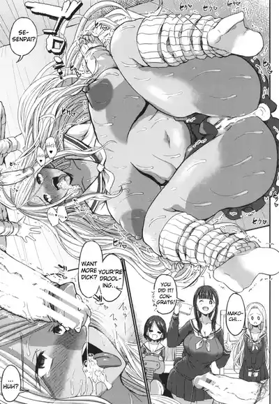 JK Bitch darake no Joshikou ni Danshi wa Boku 1-ri datta kedo Zetsurin datta node Futsuu ni Daijoubu datta Hanashi - Page 57