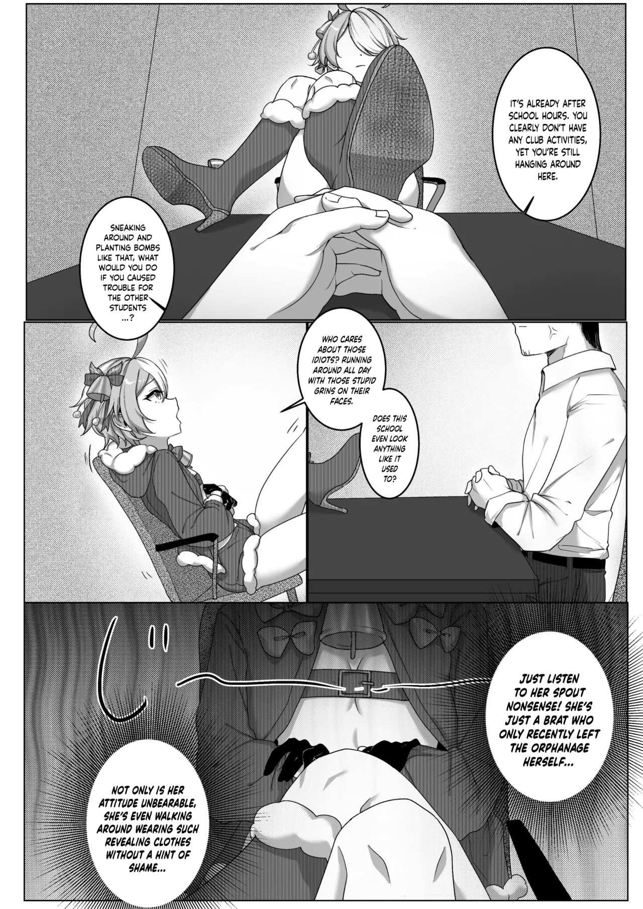 Bad Girl Sin Mal's Training Time - Page 6