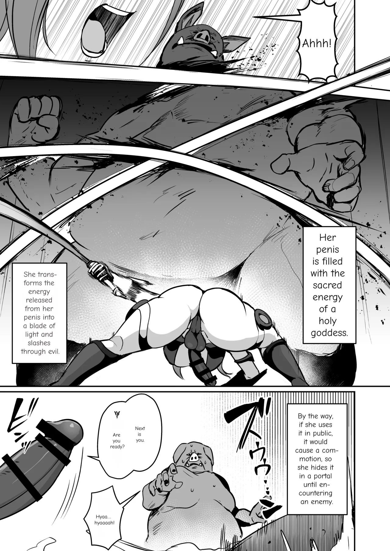 Seigi no Futanari Hiroin Futaboshi Kamihime Elixir Kyotama-ka Haiboku - Page 6