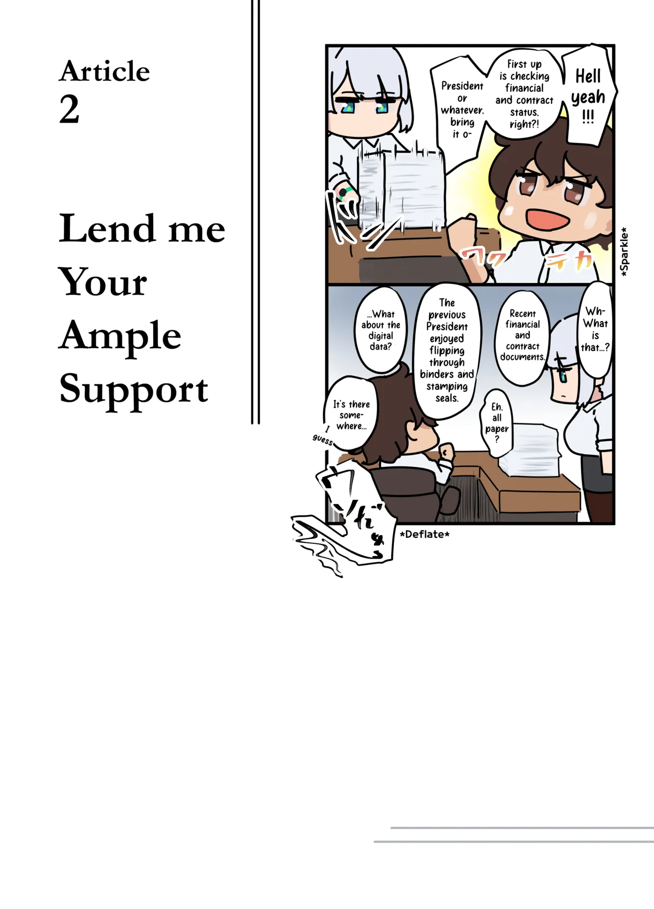 Sore wa Shachou Meirei Desu ka? | Is That A President's Order? - Page 16