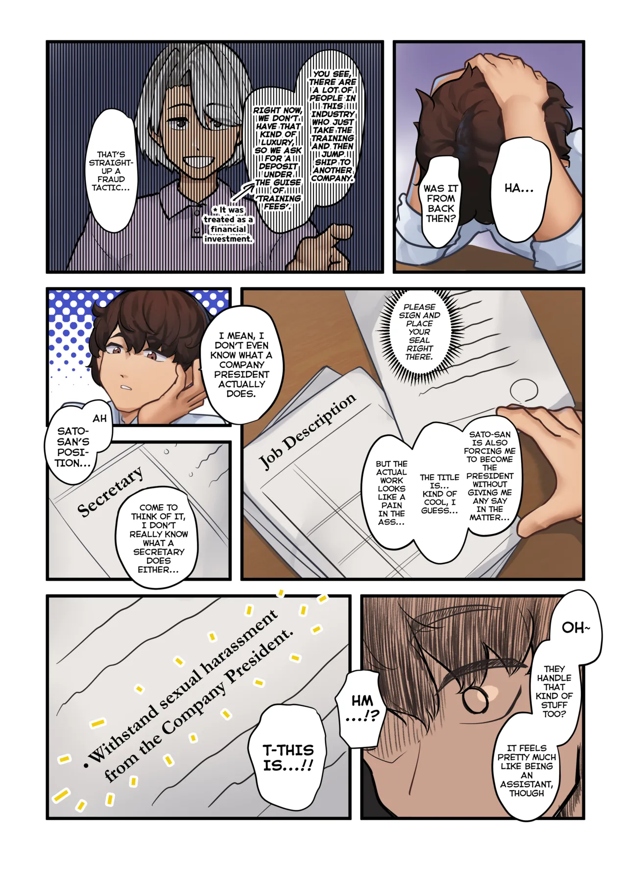 Sore wa Shachou Meirei Desu ka? | Is That A President's Order? - Page 9