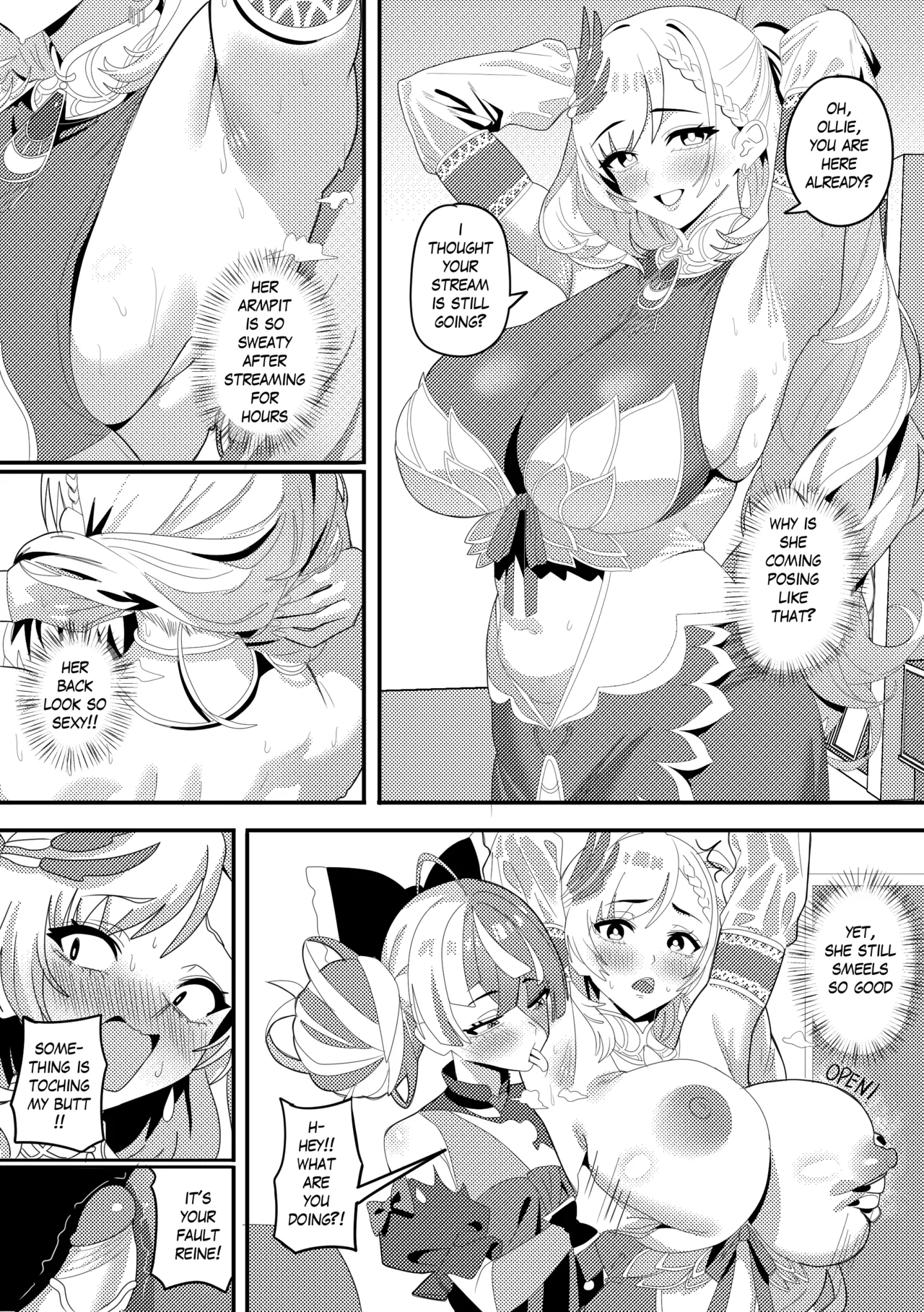 I was Surrounded by My Beautiful Genmates When I Got Turned Into Futanari - Page 4