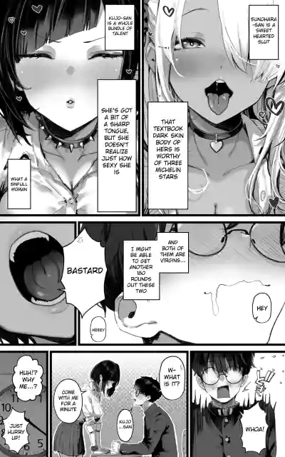 The Fap Material Gyaru Harem - We'll Serve You with Our whole Heart and Souls using Blowjobs,  Titfucks, and Threesomes until the Demon Lord Awakens!! - Page 4