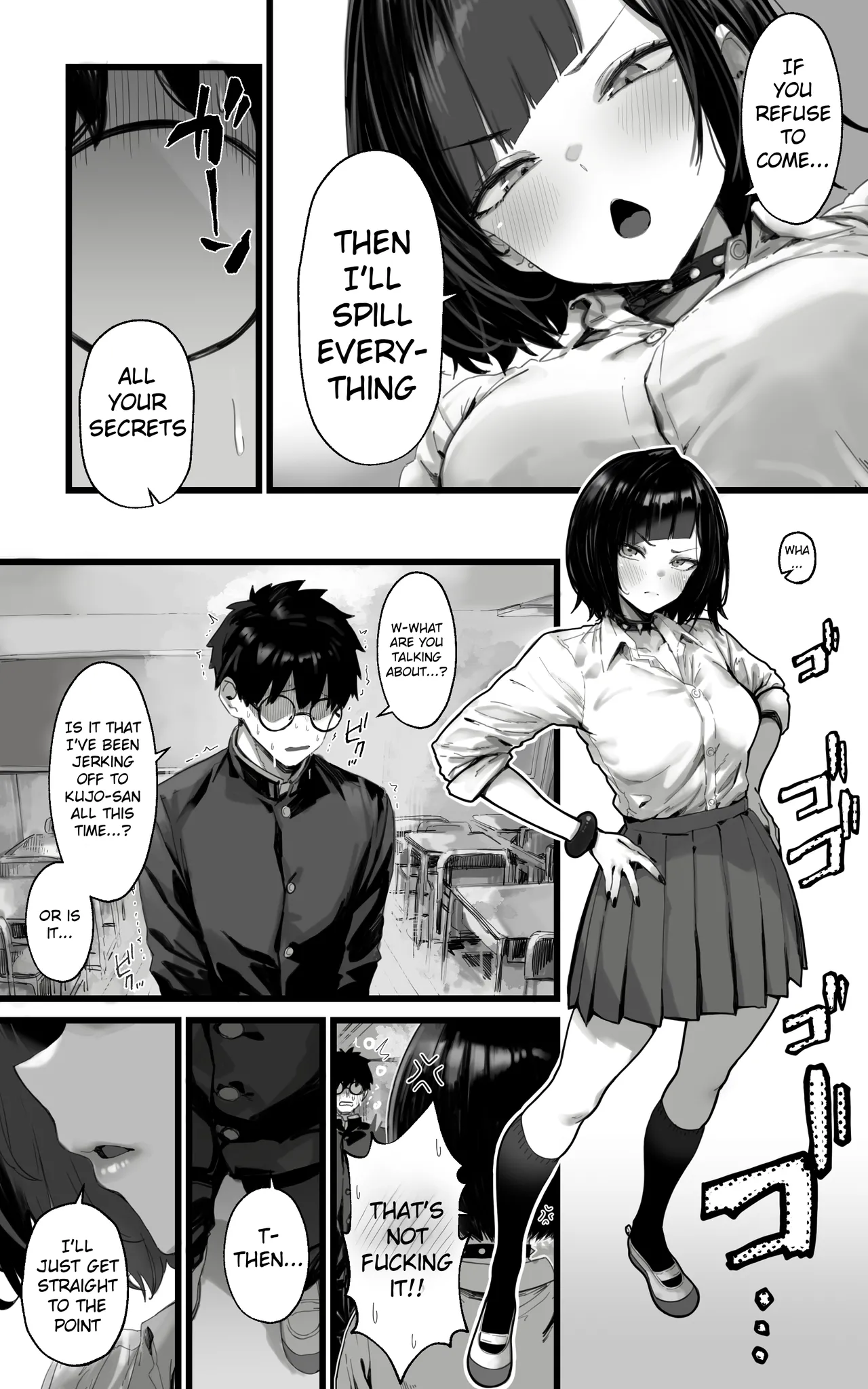 The Fap Material Gyaru Harem - We'll Serve You with Our whole Heart and Souls using Blowjobs,  Titfucks, and Threesomes until the Demon Lord Awakens!! - Page 5