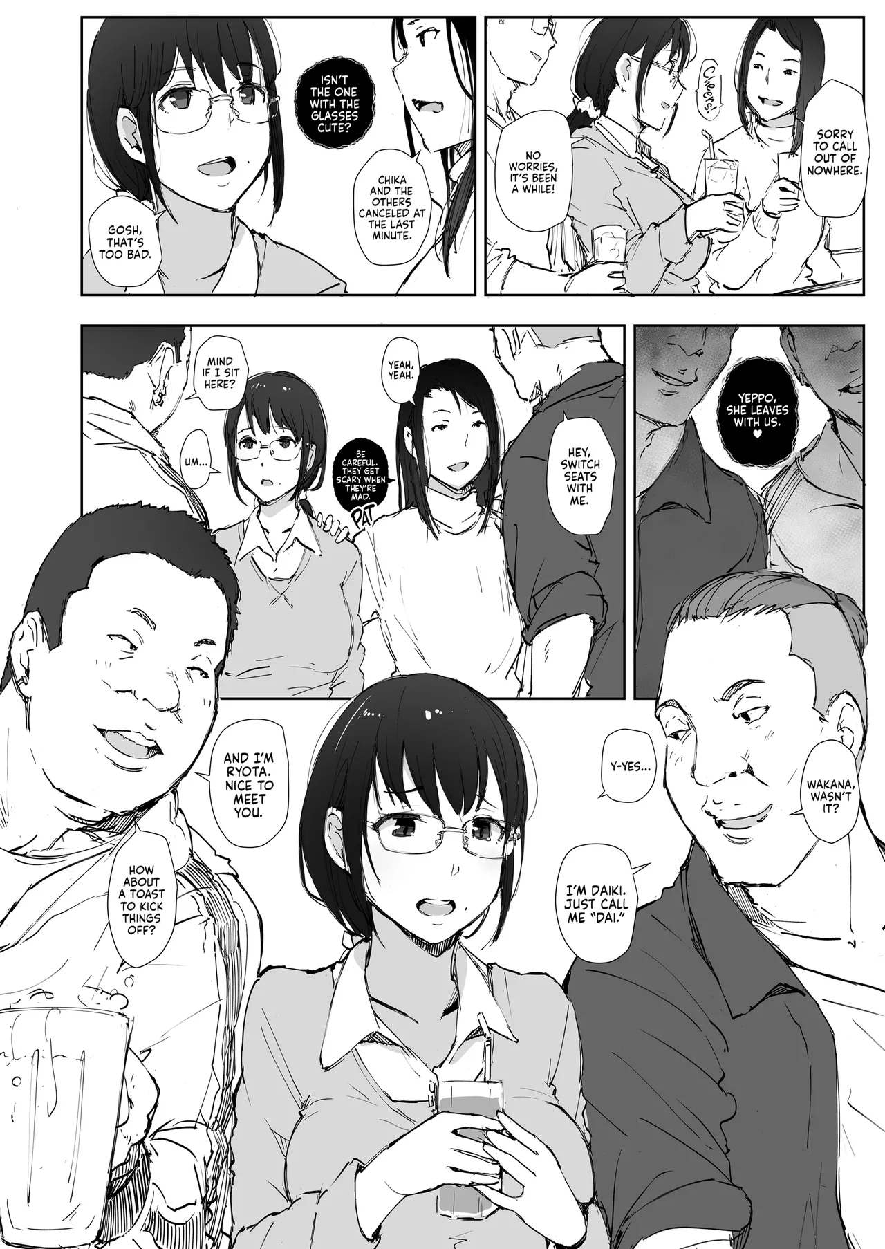 Kimi no Kanojo Yokatta yo. Meganekko NTR Tanpenshuu | Your Girl's a Good Lay - Page 28
