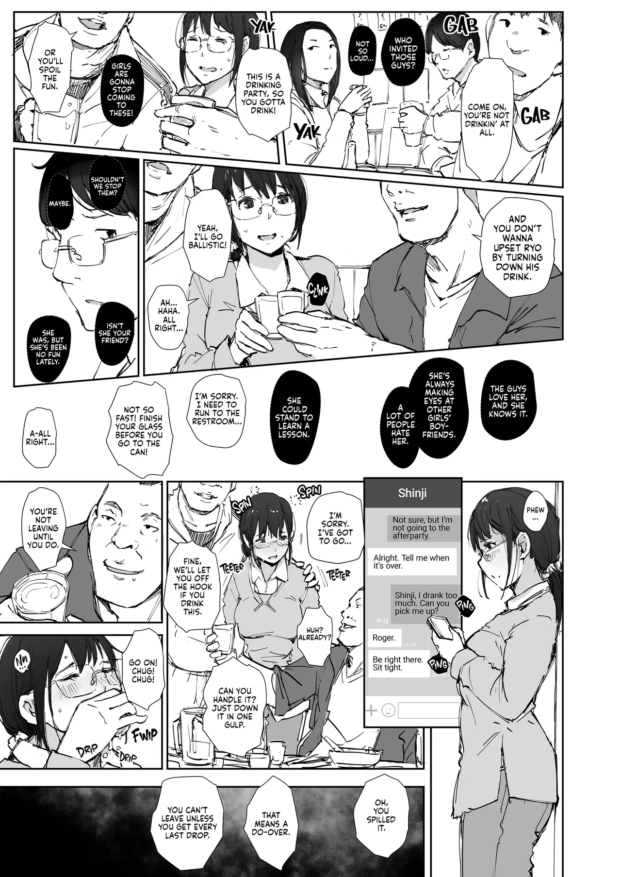 Kimi no Kanojo Yokatta yo. Meganekko NTR Tanpenshuu | Your Girl's a Good Lay - Page 29