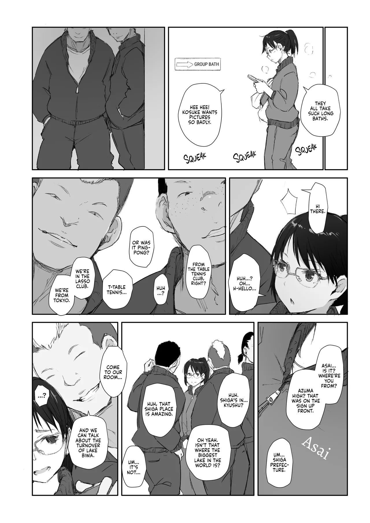 Kimi no Kanojo Yokatta yo. Meganekko NTR Tanpenshuu | Your Girl's a Good Lay - Page 50