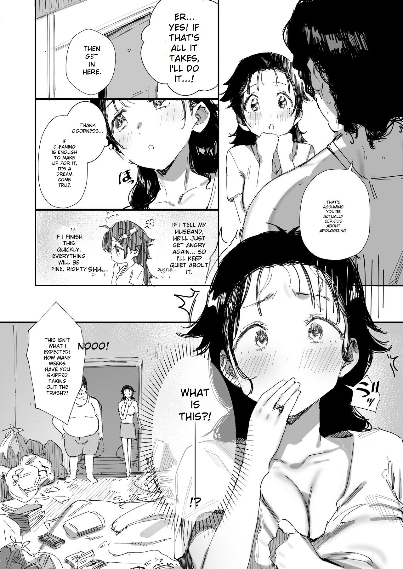 A Kind-Hearted, Foolish, Big-Breasted Housewife Is Seduced By Her Neighbor, A Man With A Trashy Apartment - Page 10