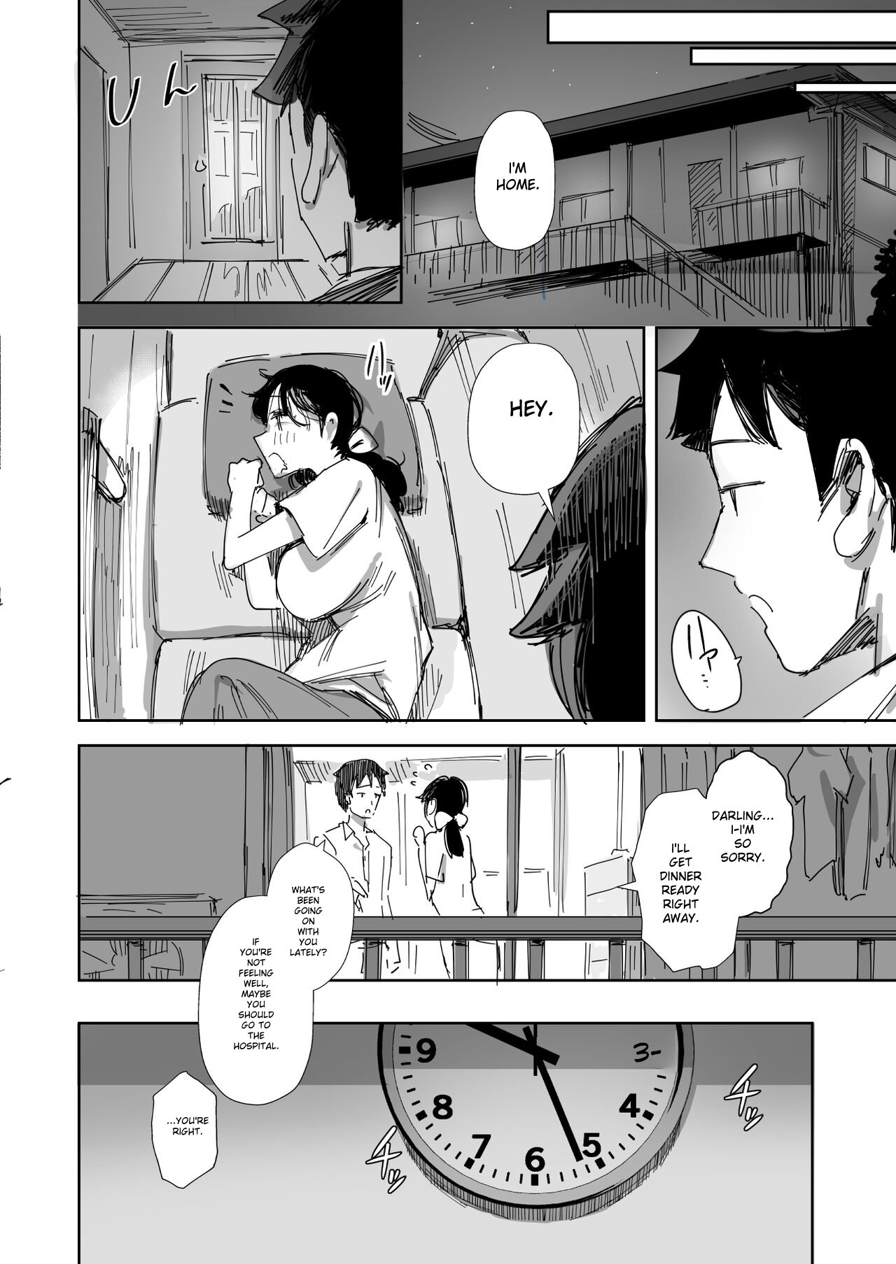 A Kind-Hearted, Foolish, Big-Breasted Housewife Is Seduced By Her Neighbor, A Man With A Trashy Apartment - Page 44