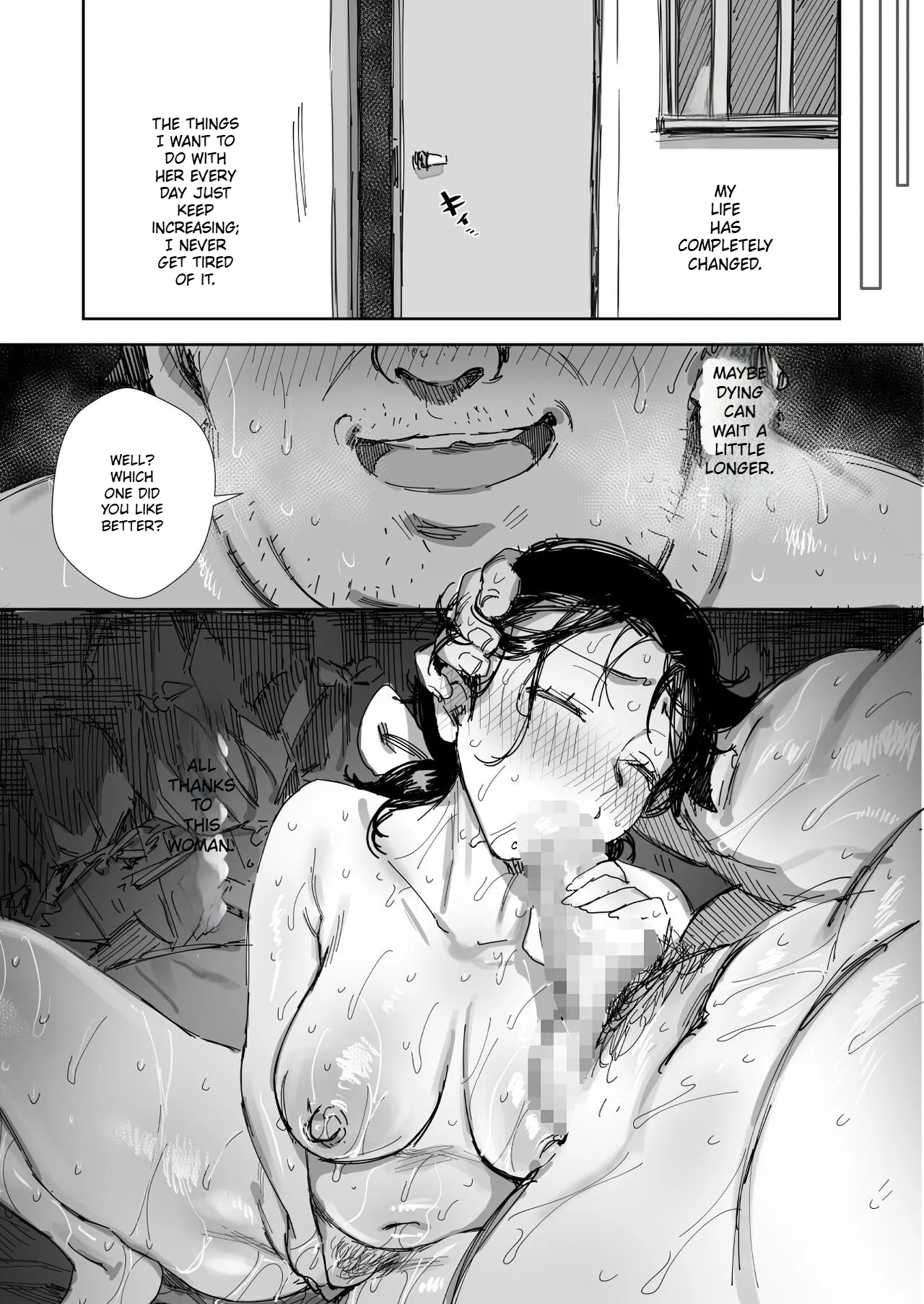 A Kind-Hearted, Foolish, Big-Breasted Housewife Is Seduced By Her Neighbor, A Man With A Trashy Apartment - Page 45