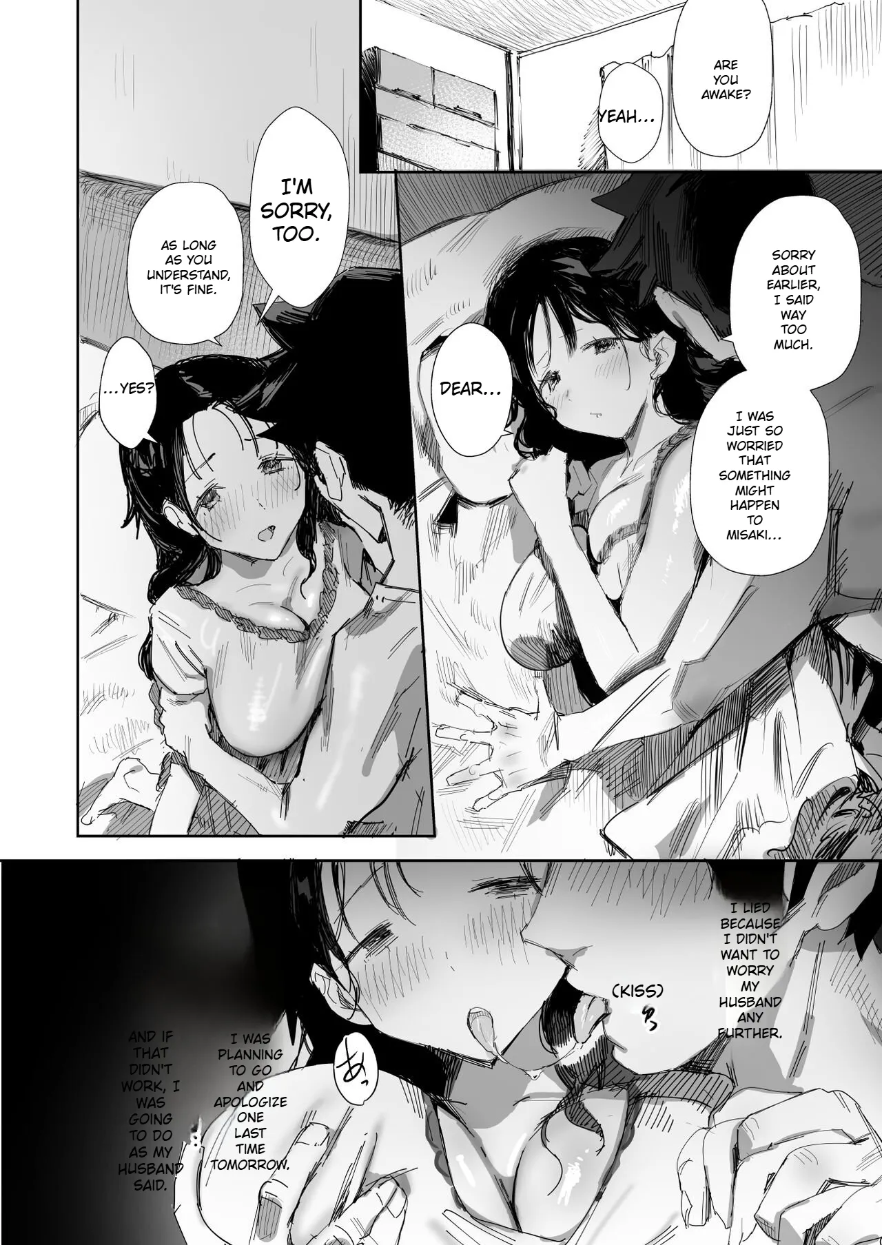 A Kind-Hearted, Foolish, Big-Breasted Housewife Is Seduced By Her Neighbor, A Man With A Trashy Apartment - Page 8
