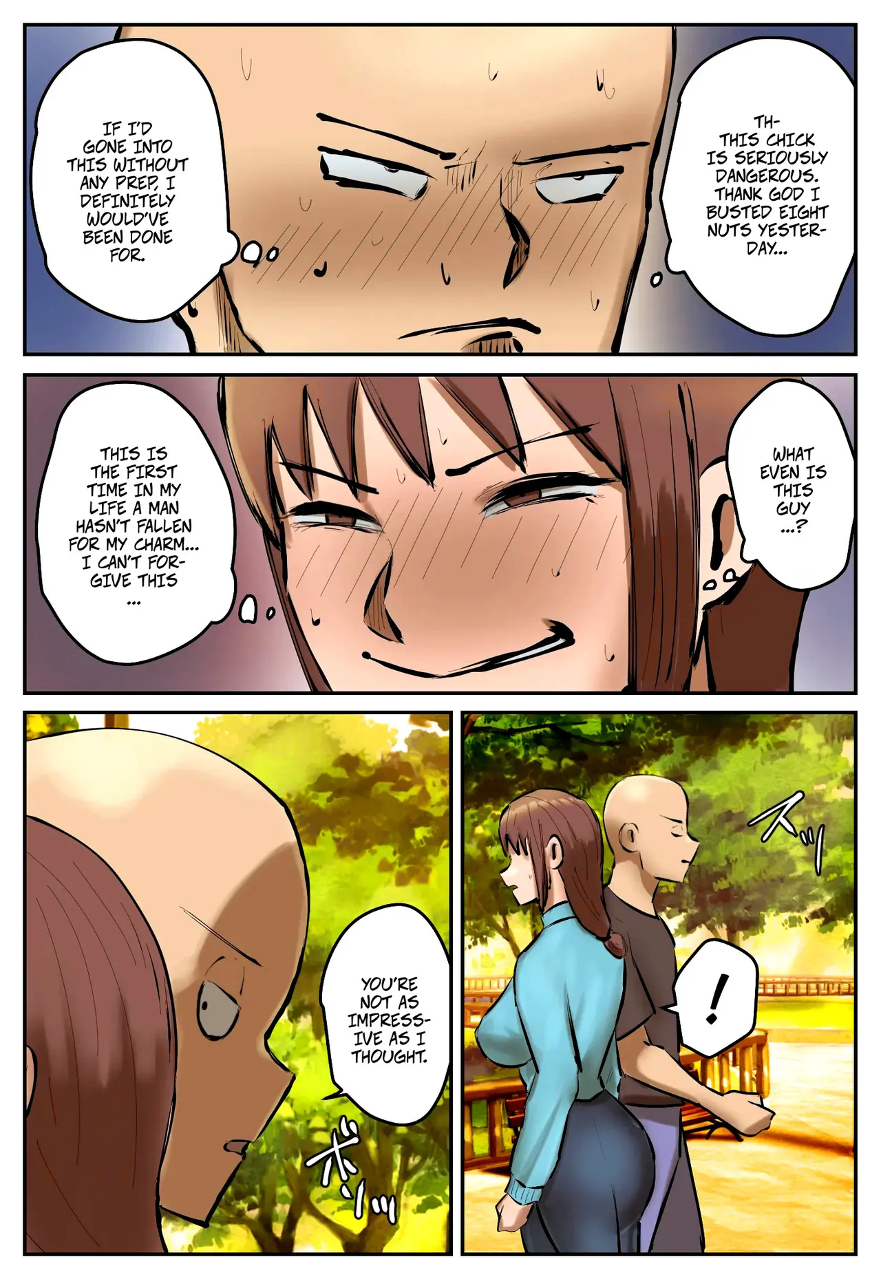 My Part-Time Job Is To Get Revenge: The Loose Woman -- Fukushuu Yami Beit Machi no Keikan ga Kowareru Kono Oppai Onna o Oidashite Hoshii - Page 13