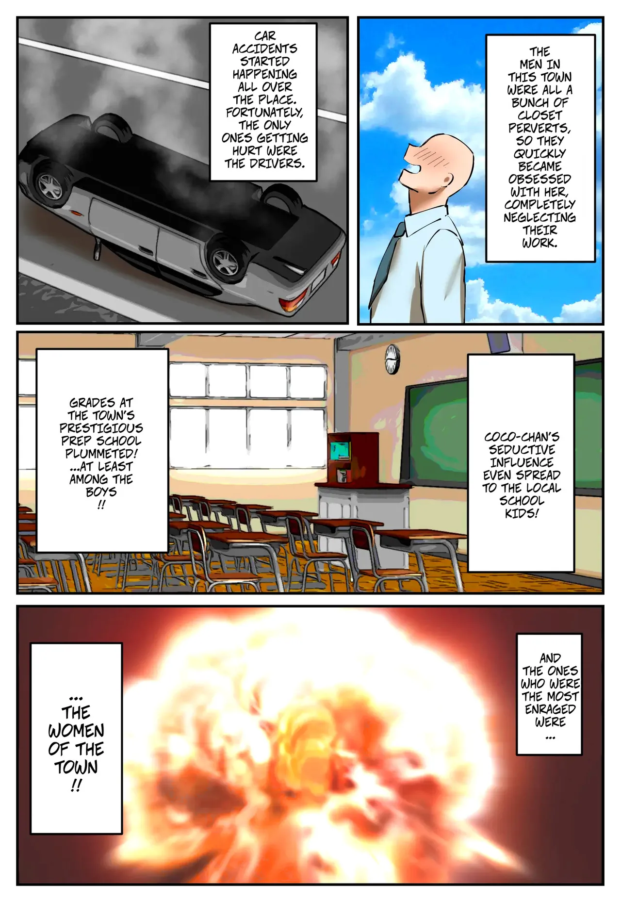 My Part-Time Job Is To Get Revenge: The Loose Woman -- Fukushuu Yami Beit Machi no Keikan ga Kowareru Kono Oppai Onna o Oidashite Hoshii - Page 5