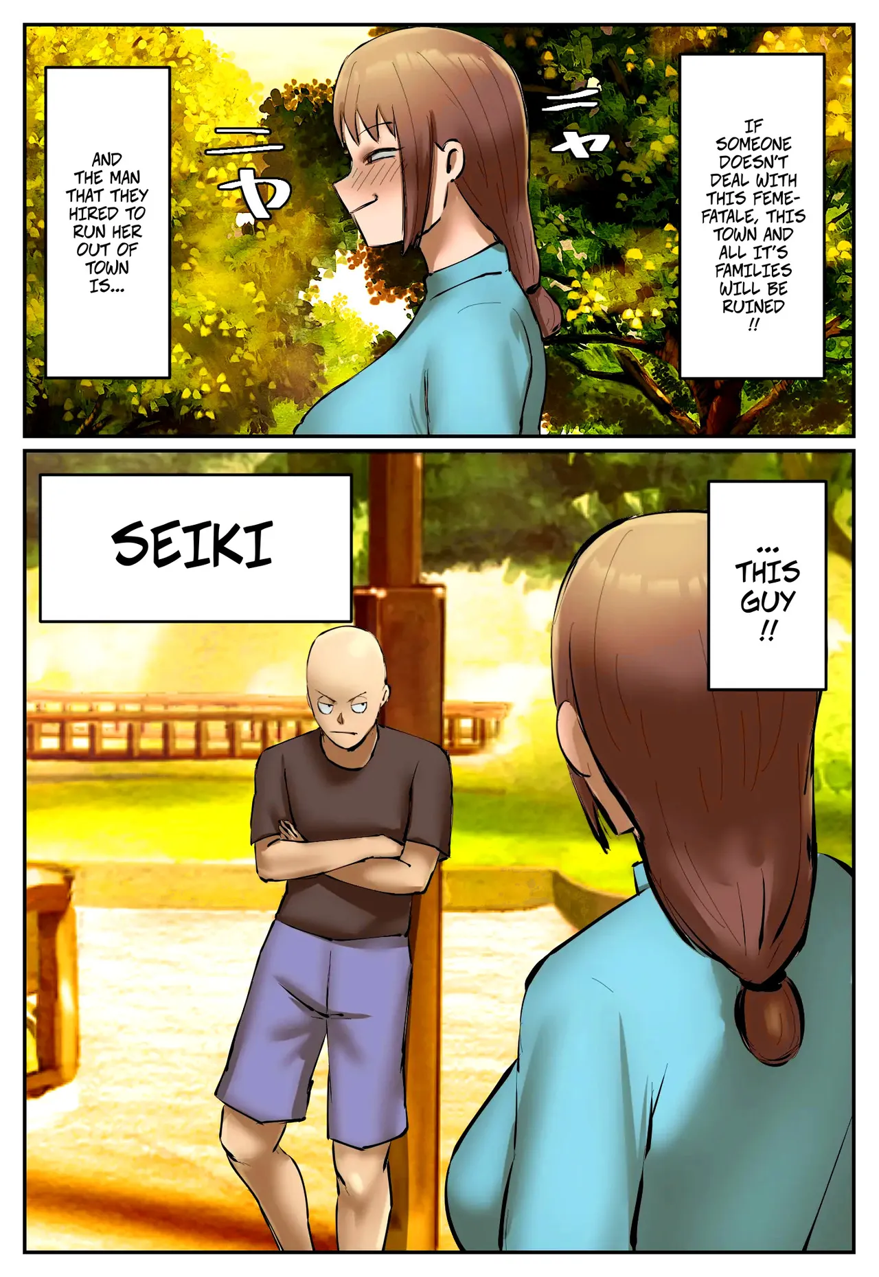 My Part-Time Job Is To Get Revenge: The Loose Woman -- Fukushuu Yami Beit Machi no Keikan ga Kowareru Kono Oppai Onna o Oidashite Hoshii - Page 6