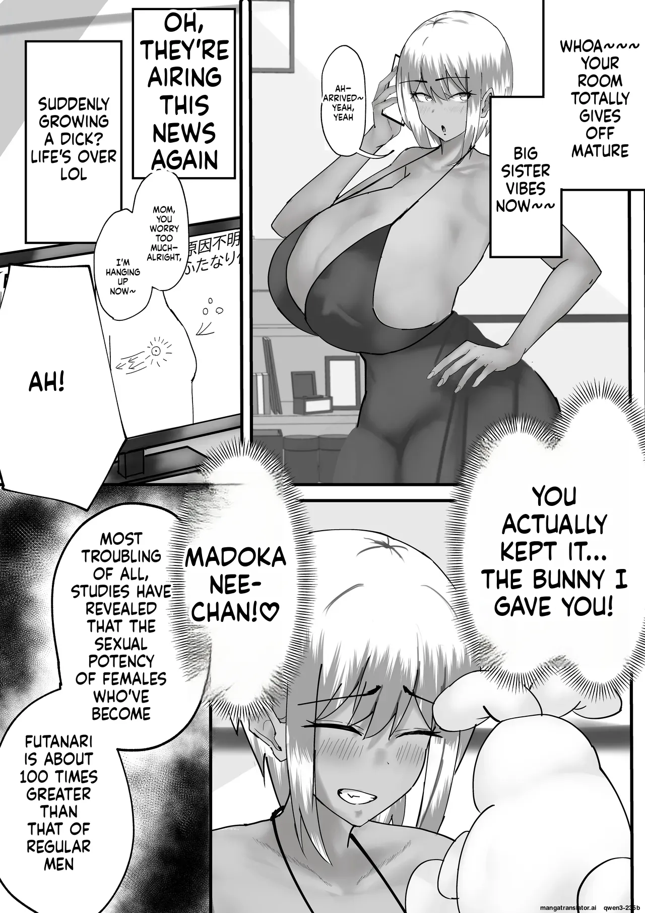 Madoka Onee-chan's Exposed Cock！！ - Page 11