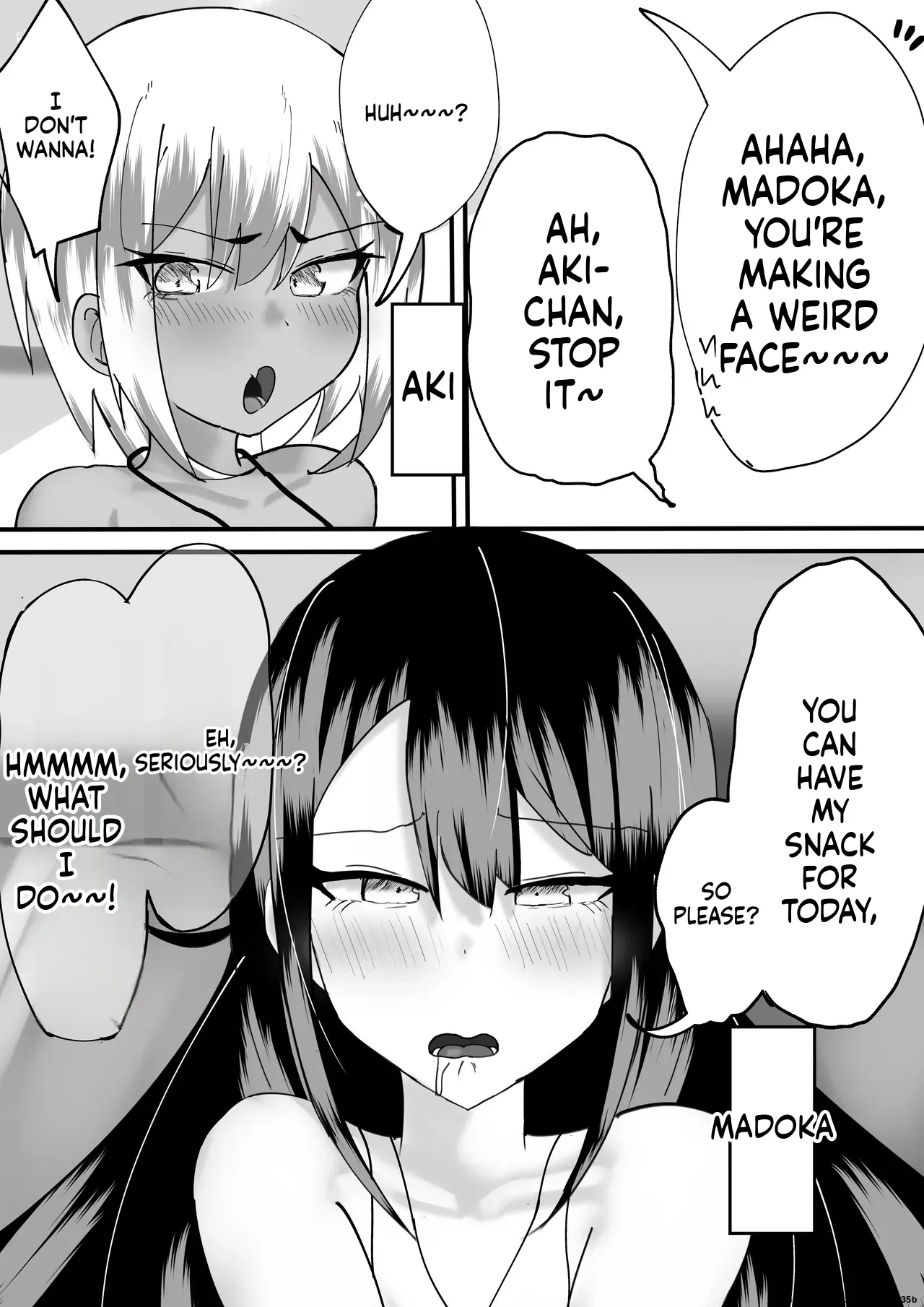Madoka Onee-chan's Exposed Cock！！ - Page 3