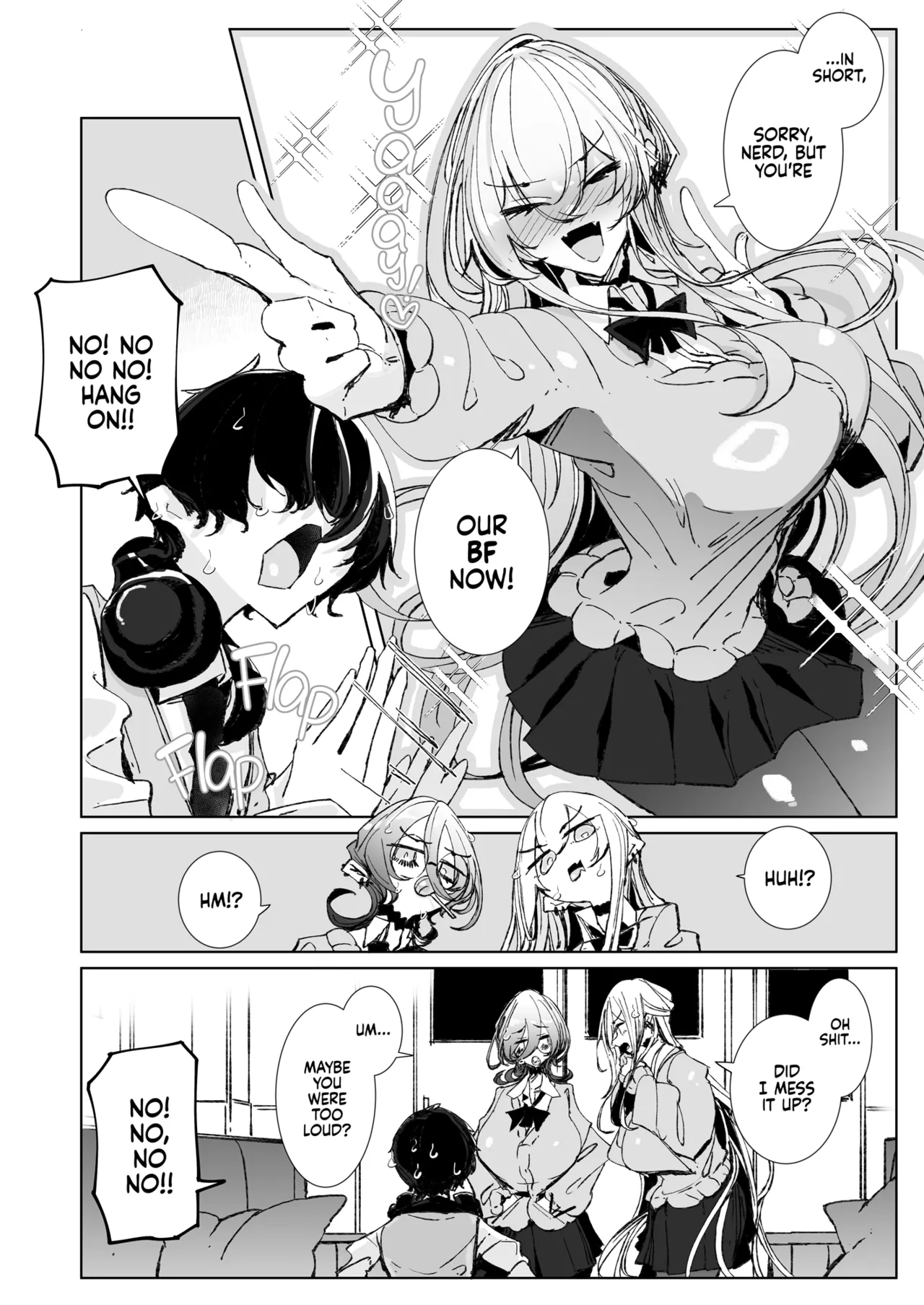 Sorry, Nerd, but You're Our BF Now! - Page 8